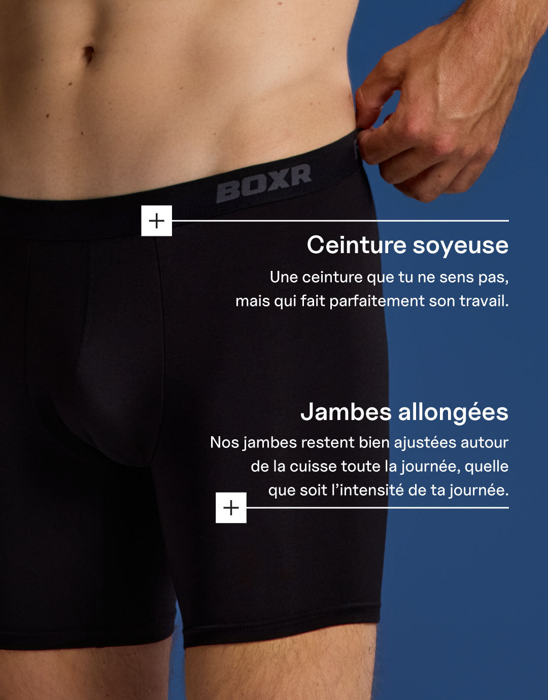 BOXR | Boxers en Bambou Pro - Lot de 3 - Classiques