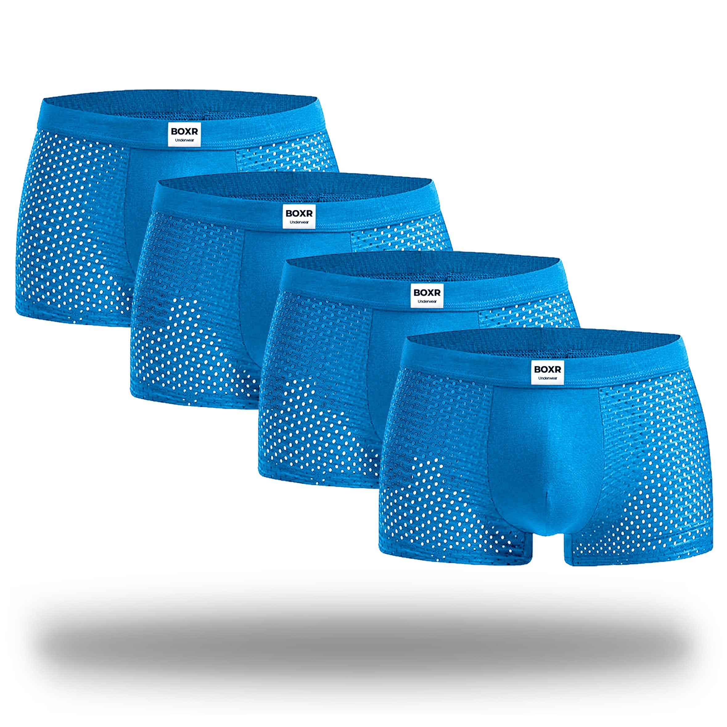 BOXR | Boxers en bambou - Lot de 4 - Blue Clair