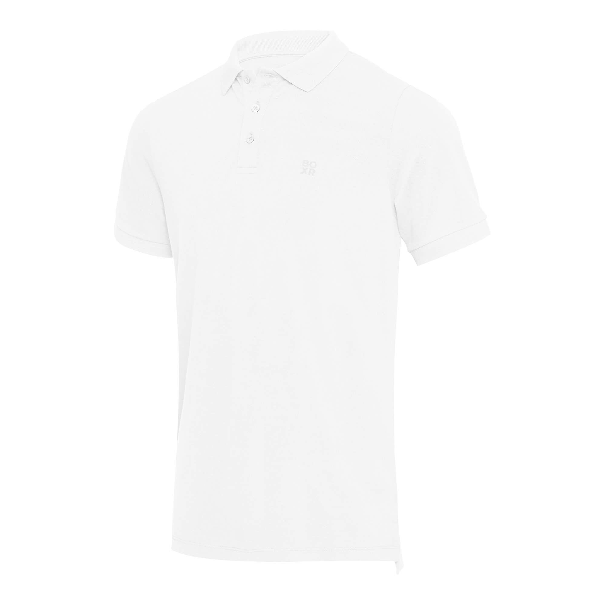 BOXR | Polo en Bambou Blanc