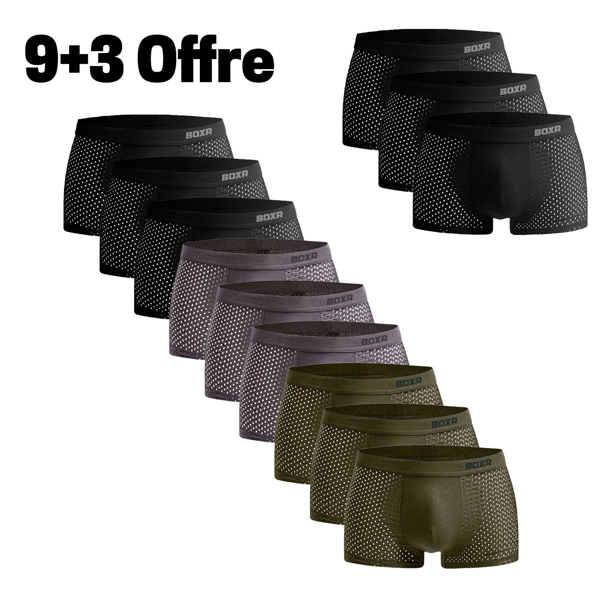 BOXR | Boxers en Bambou 2.0 - 9+3 OFFERTS