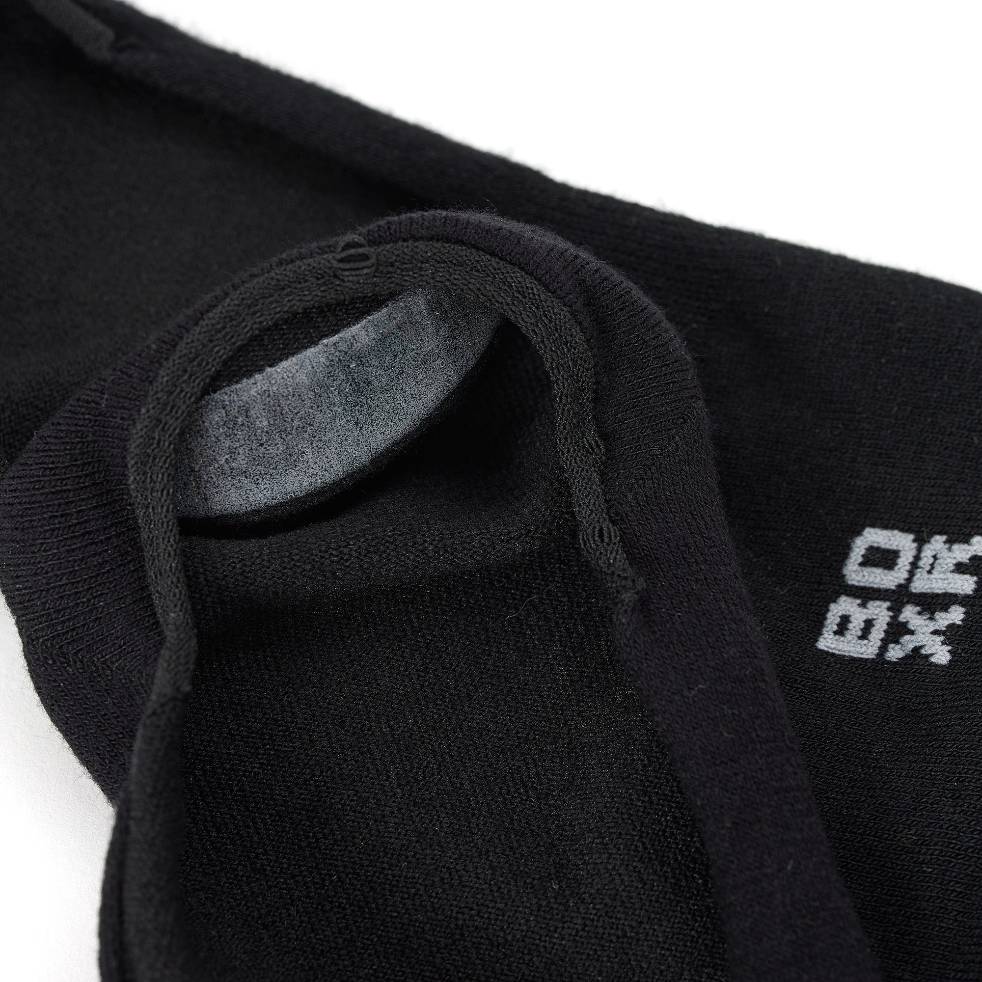 BOXR | Footies de cheville en bambou - Lot de 4 - Noir