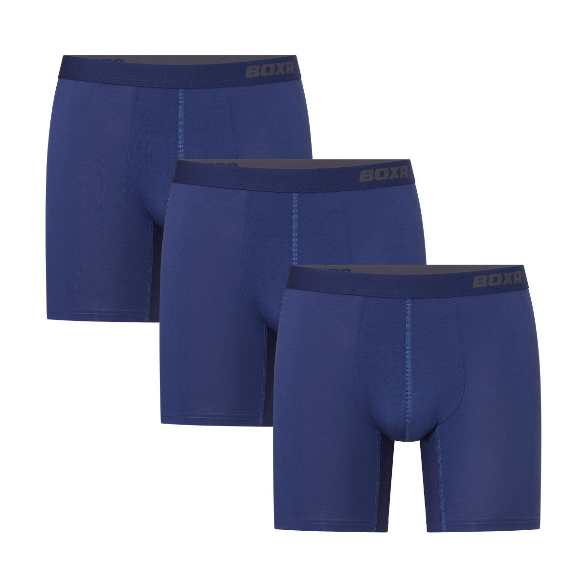 BOXR | Boxers en Bambou Pro - Lot de 3 - Bleu