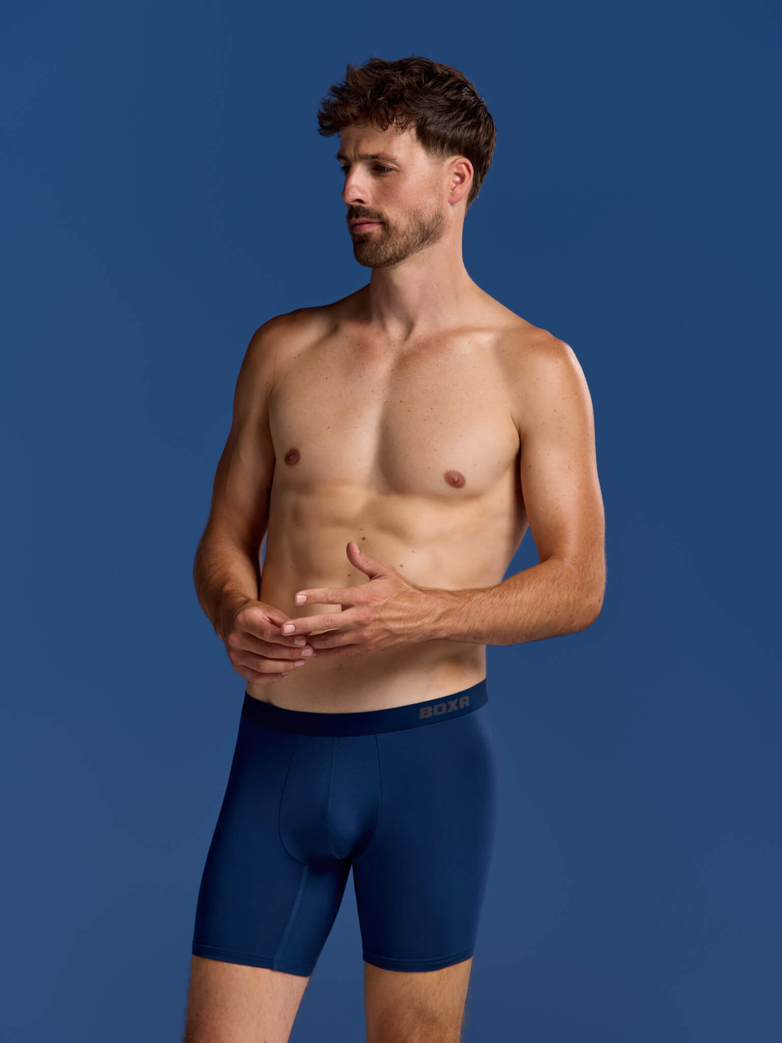 BOXR | Boxers en Bambou Pro - Lot de 9 - Bleu