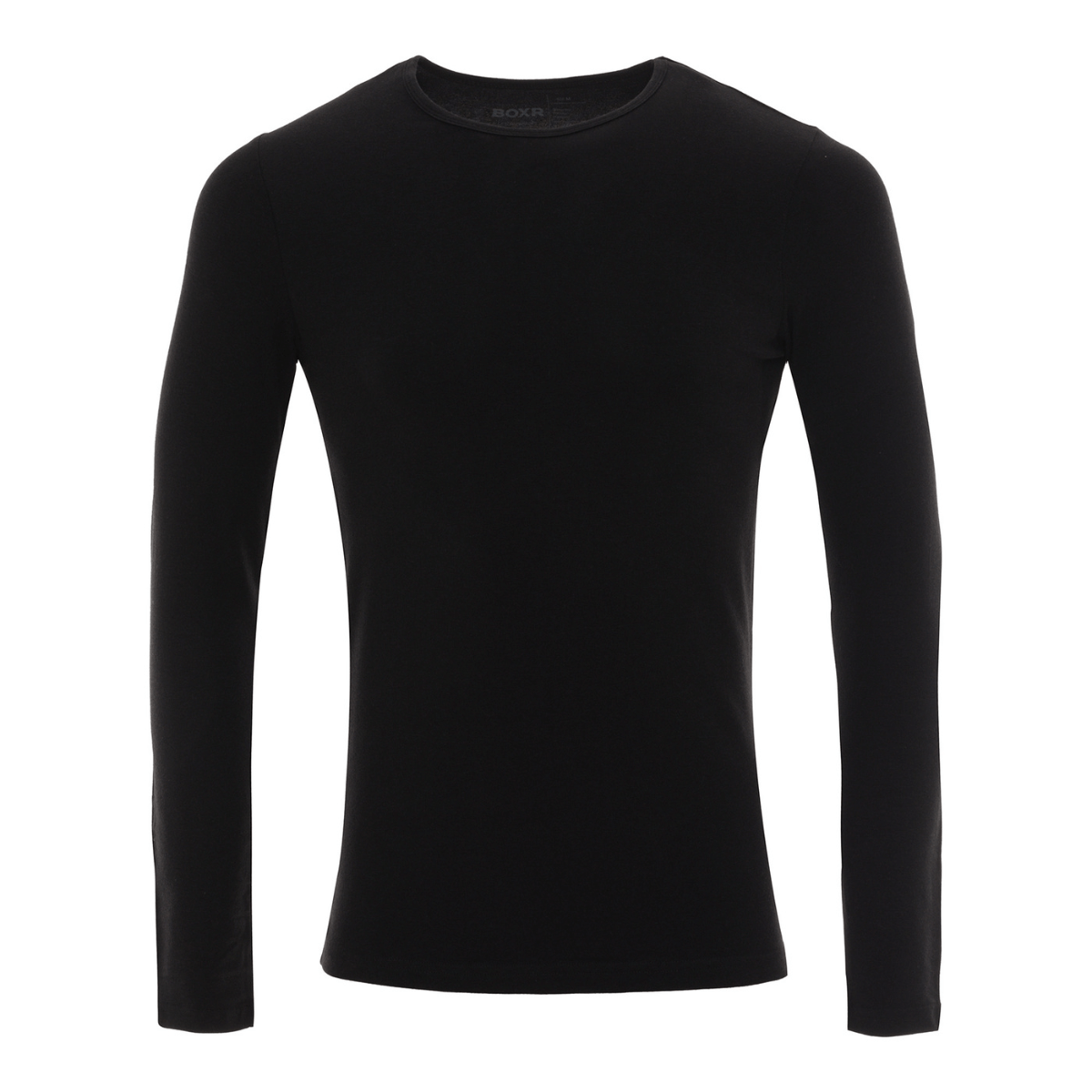 BOXR | T-shirt à manches longues en bambou - Lot de 2 - Noir