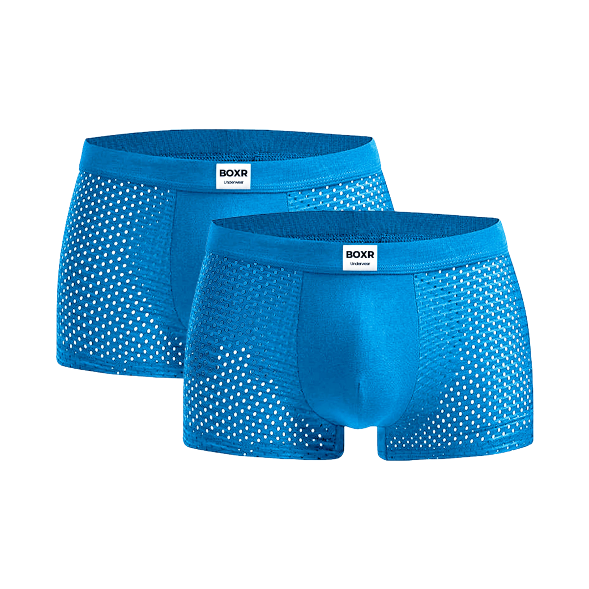 BOXR | Boxers en bambou - Lot de 2 - Bleu Clair