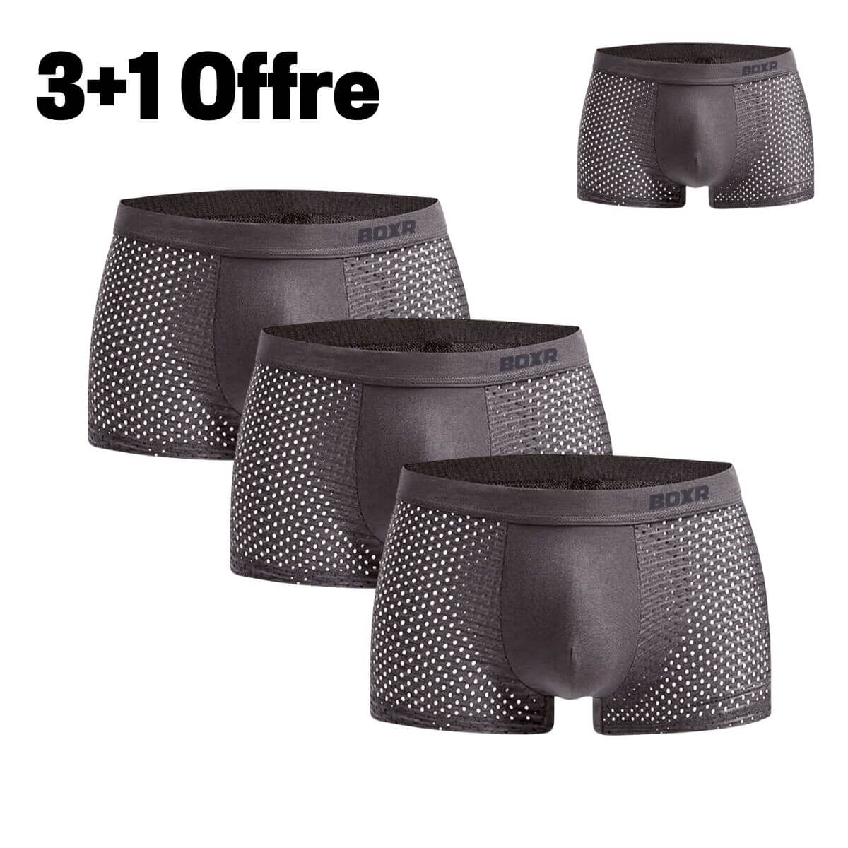 BOXR | Boxers en Bambou 2.0 - 3+1 OFFERTS