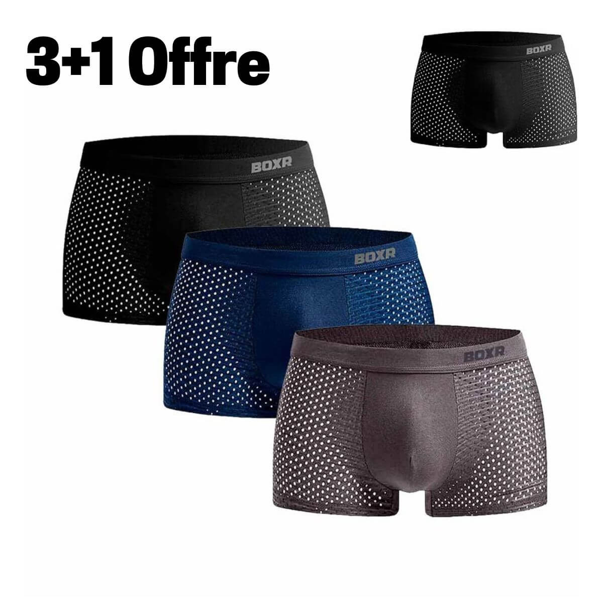 BOXR | Boxers en Bambou 2.0 - 3+1 OFFERTS
