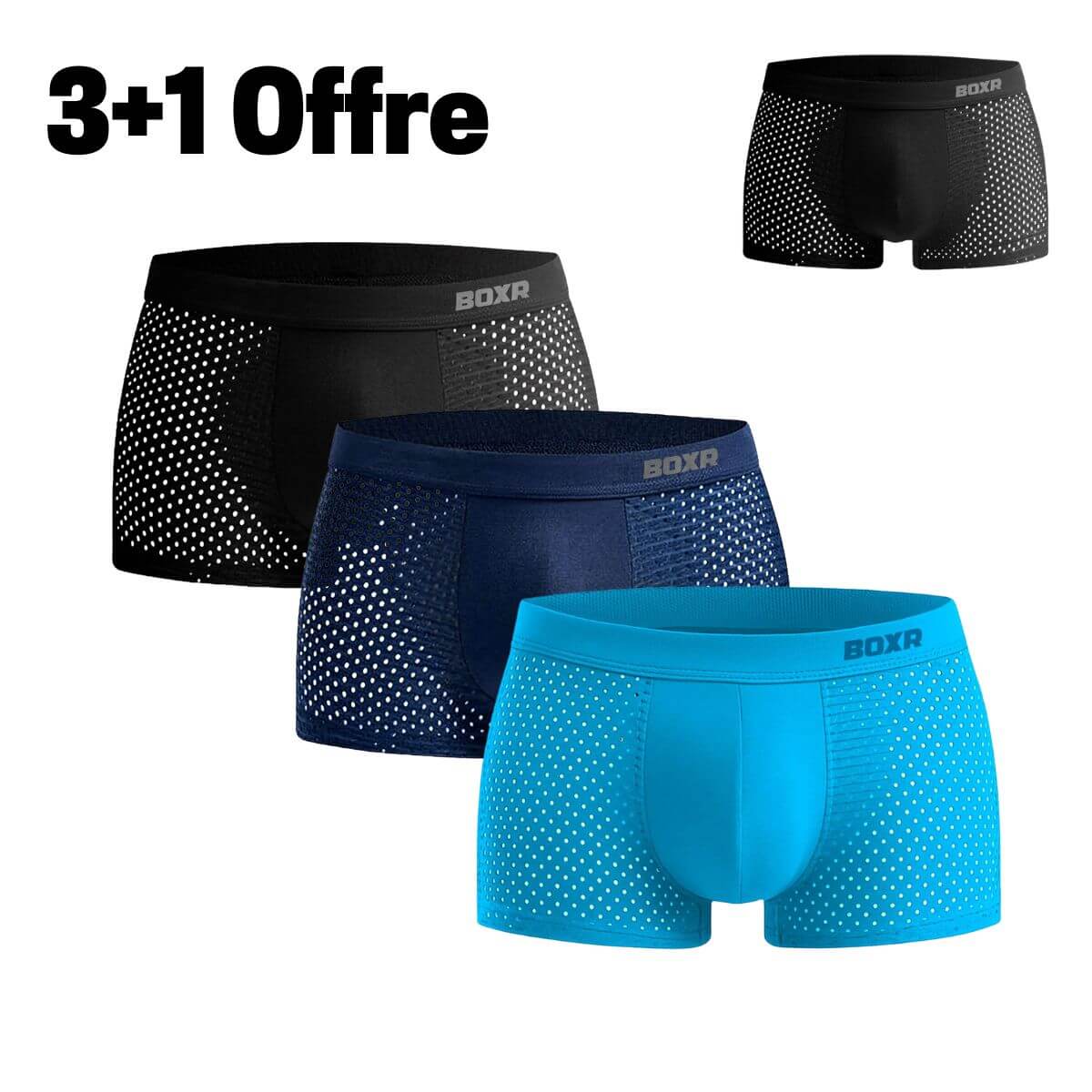 BOXR | Boxers en Bambou 2.0 - 3+1 OFFERTS