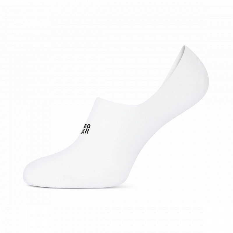 BOXR | Footies de cheville en bambou - Lot de 2 - Blanc