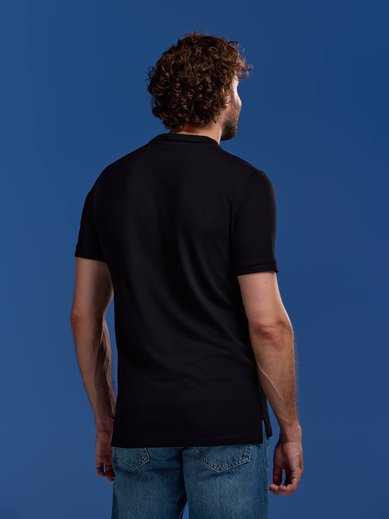 BOXR | Polos en Bambou Lot de 2 Noir