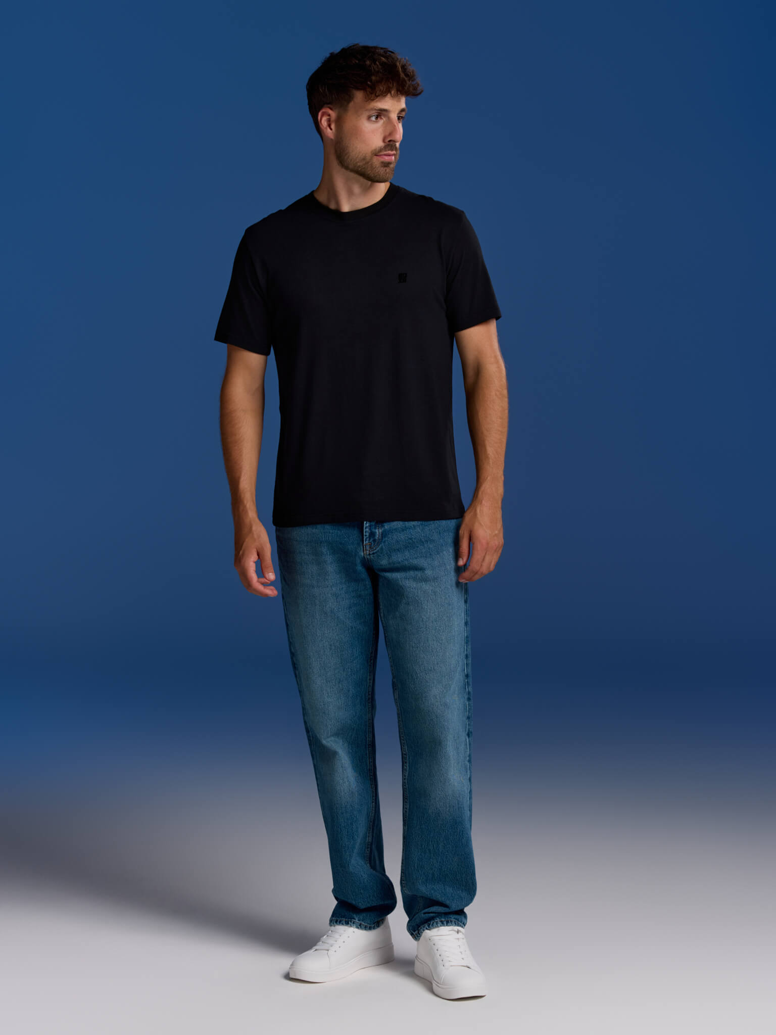 BOXR | Casual T-Shirt en Bambou - Lot de 10 - Noir