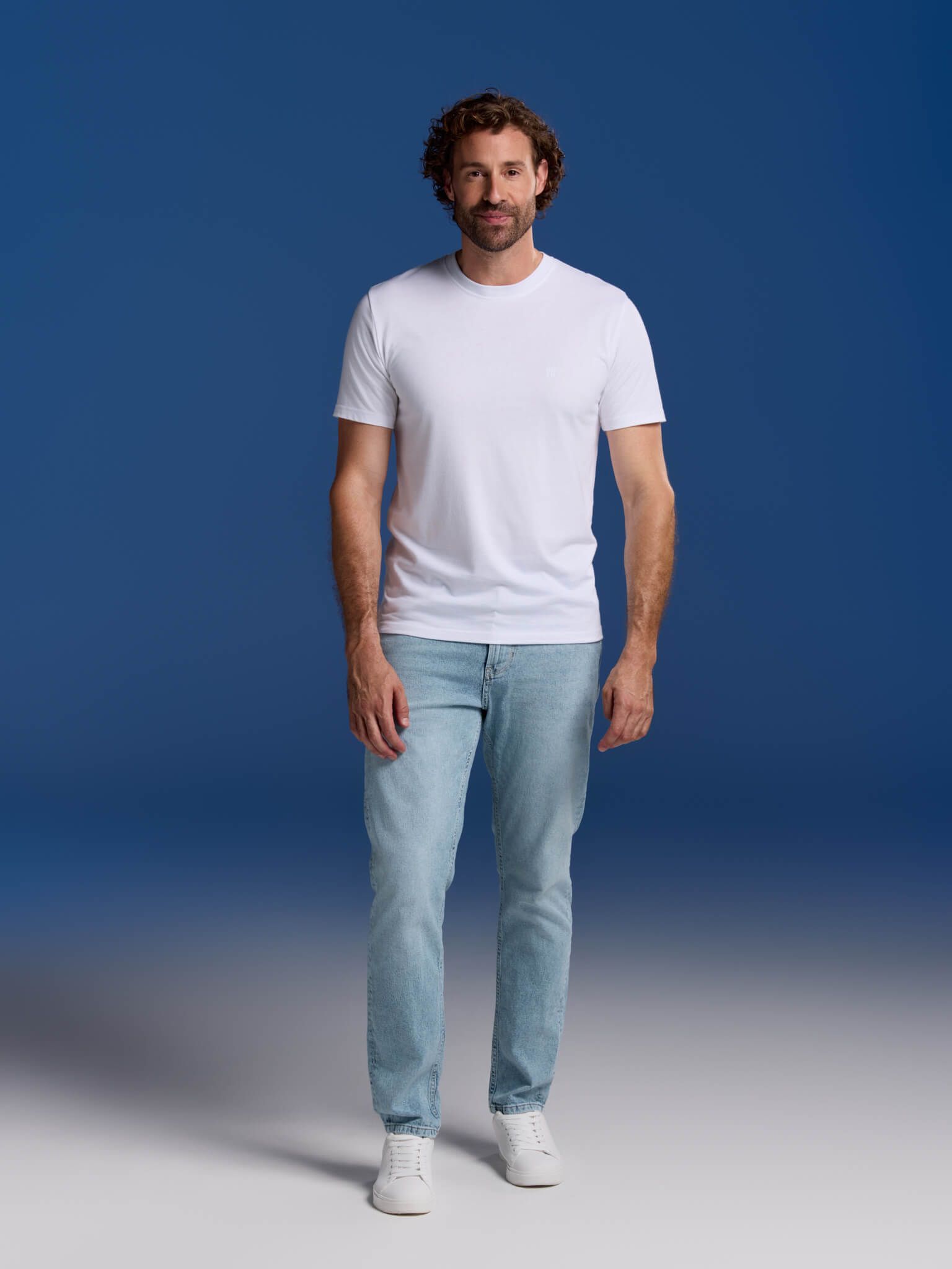 BOXR | Casual T-Shirt en Bambou - Lot de 1 - Blanc