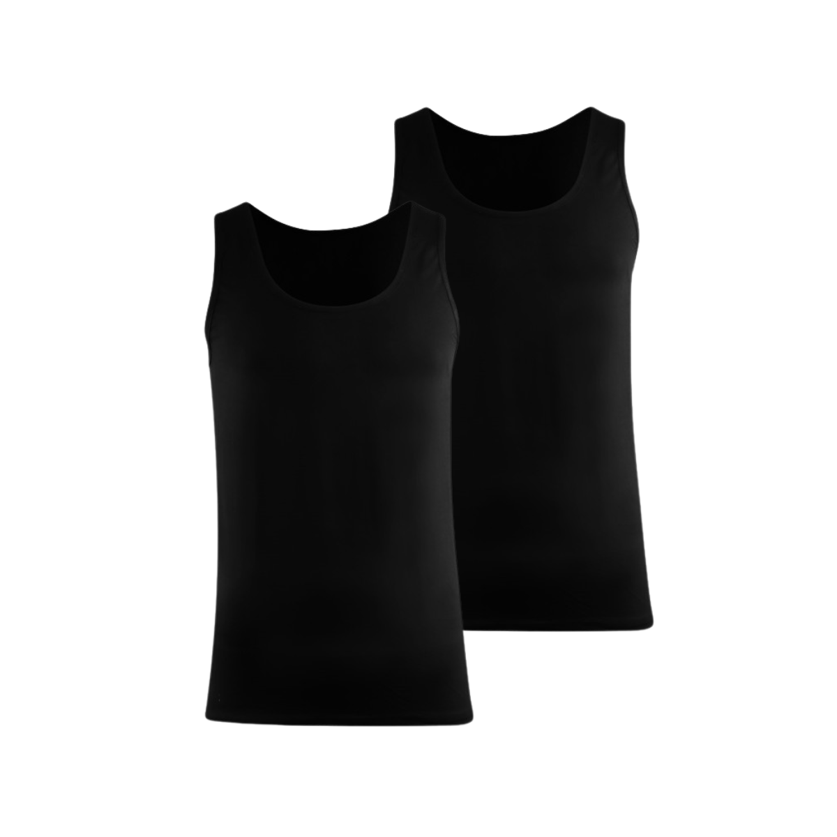 BOXR | Débardeur en Bambou - Lot de 2 - Noir