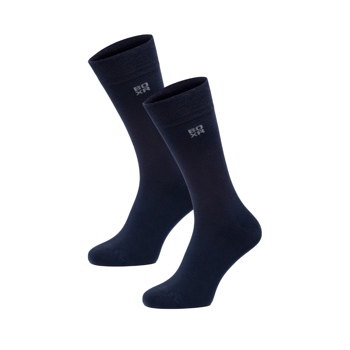BOXR | Chaussettes en Bambou - Lot de 2 - Bleu Marine