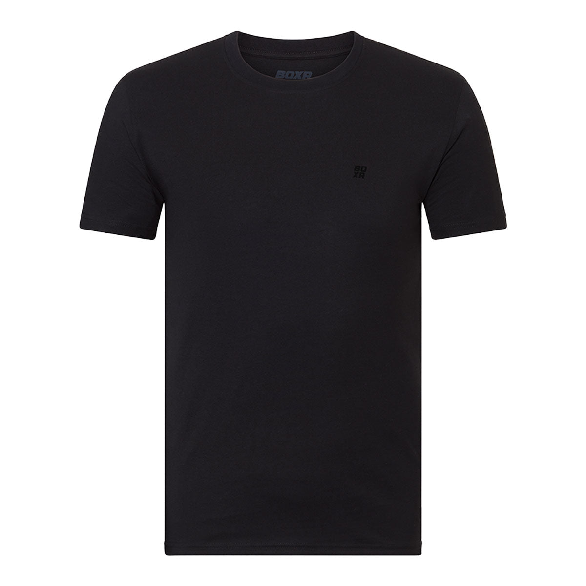 BOXR | Casual T-Shirt en Bambou - Lot de 1 - Noir
