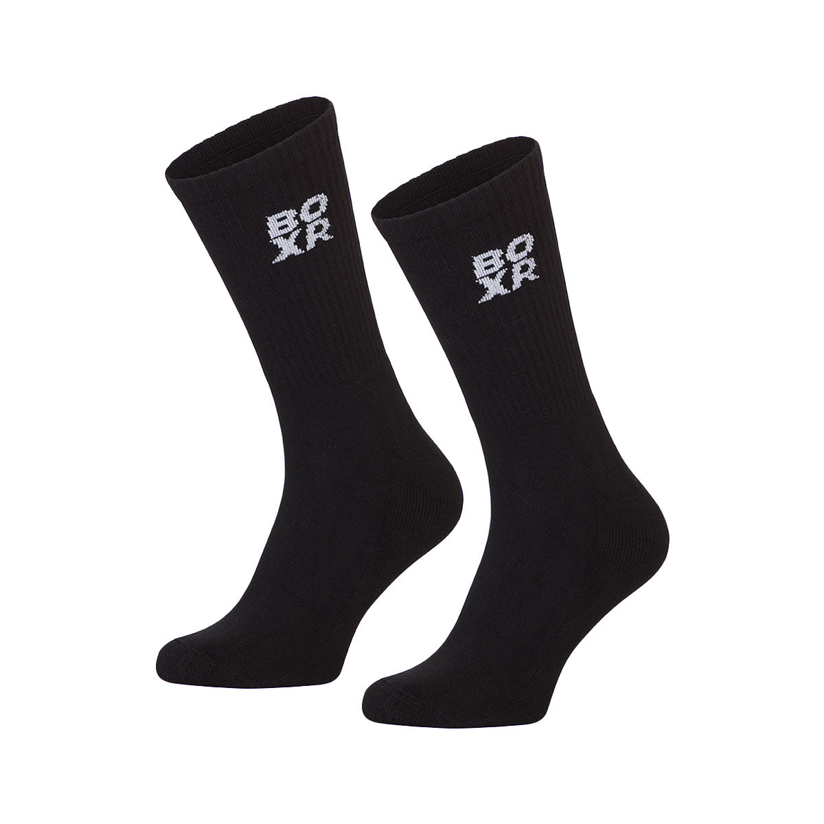 BOXR | Chaussettes de Sport en Bambou - Lot de 2 - Noir