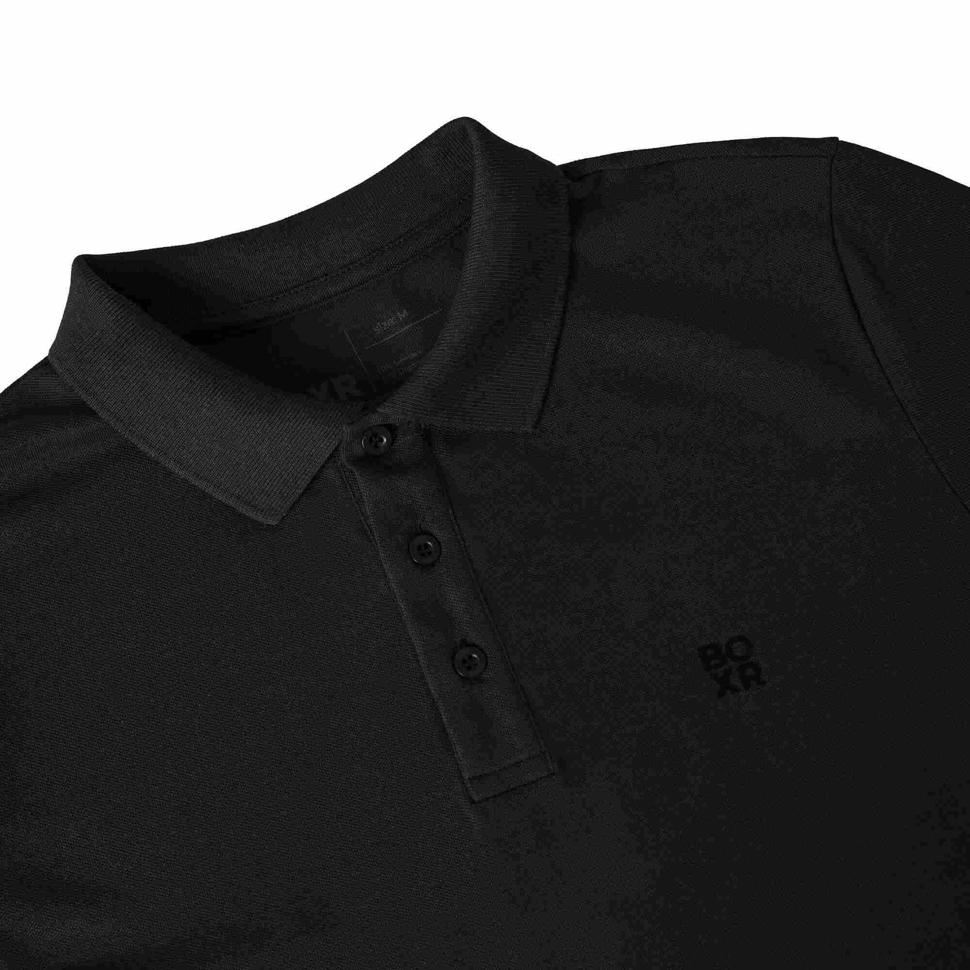 BOXR | Polos en Bambou Lot de 2 Noir & Marine