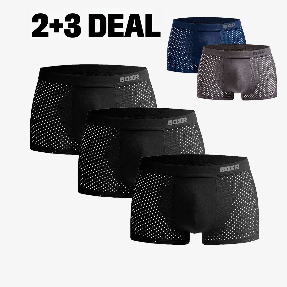 Boxers en Bambou Original 2+3 OFFERTS