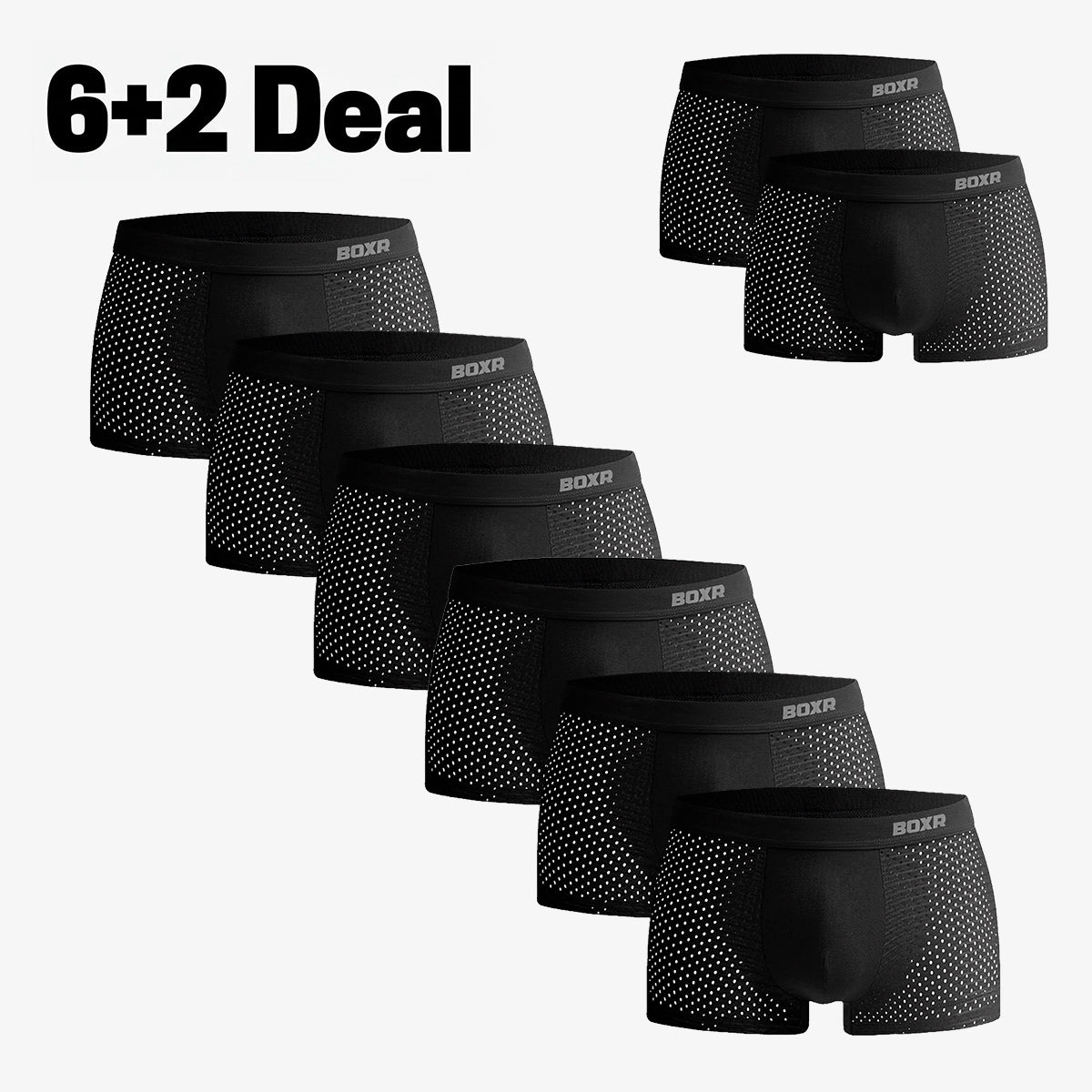 Boxers en Bambou Original 6+2 OFFERTS