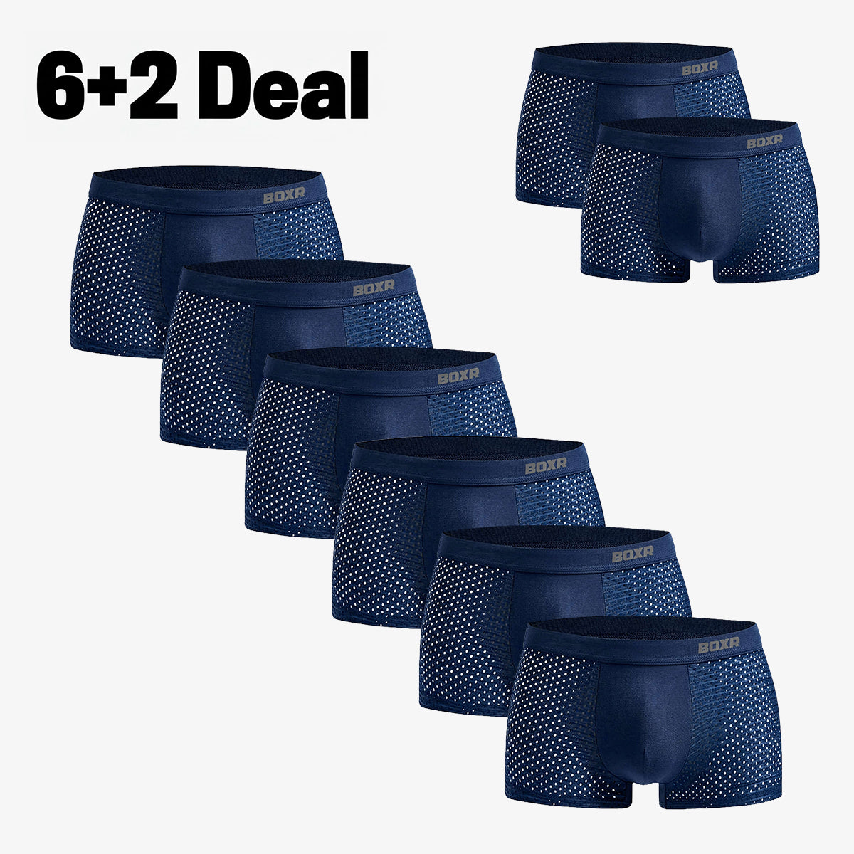 Boxers en Bambou Original 6+2 OFFERTS