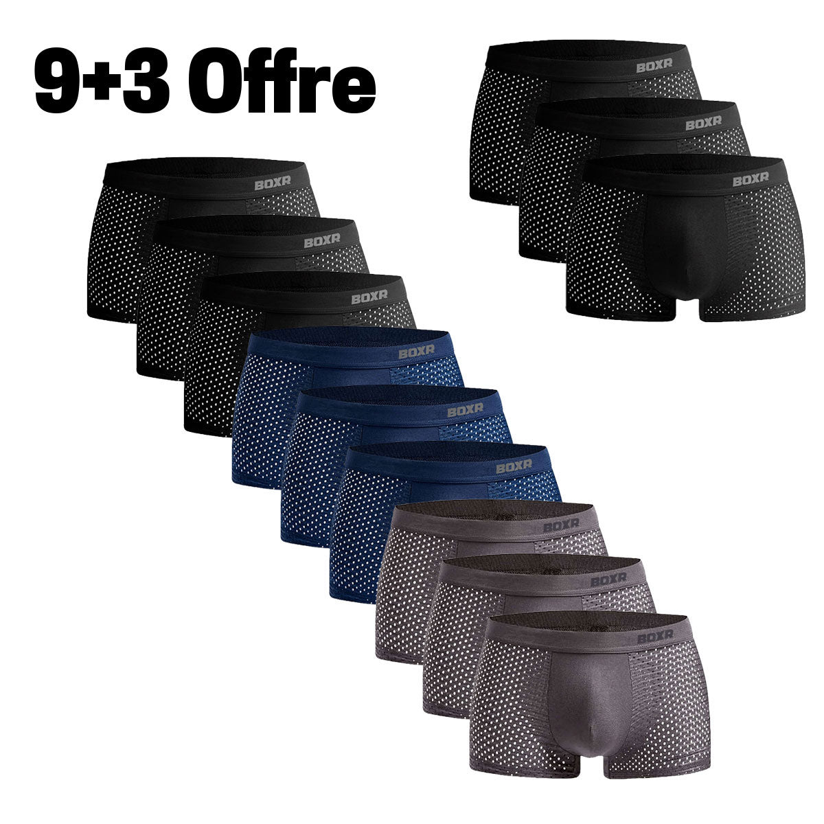 BOXR | Boxers en Bambou 2.0 - 9+3 OFFERTS