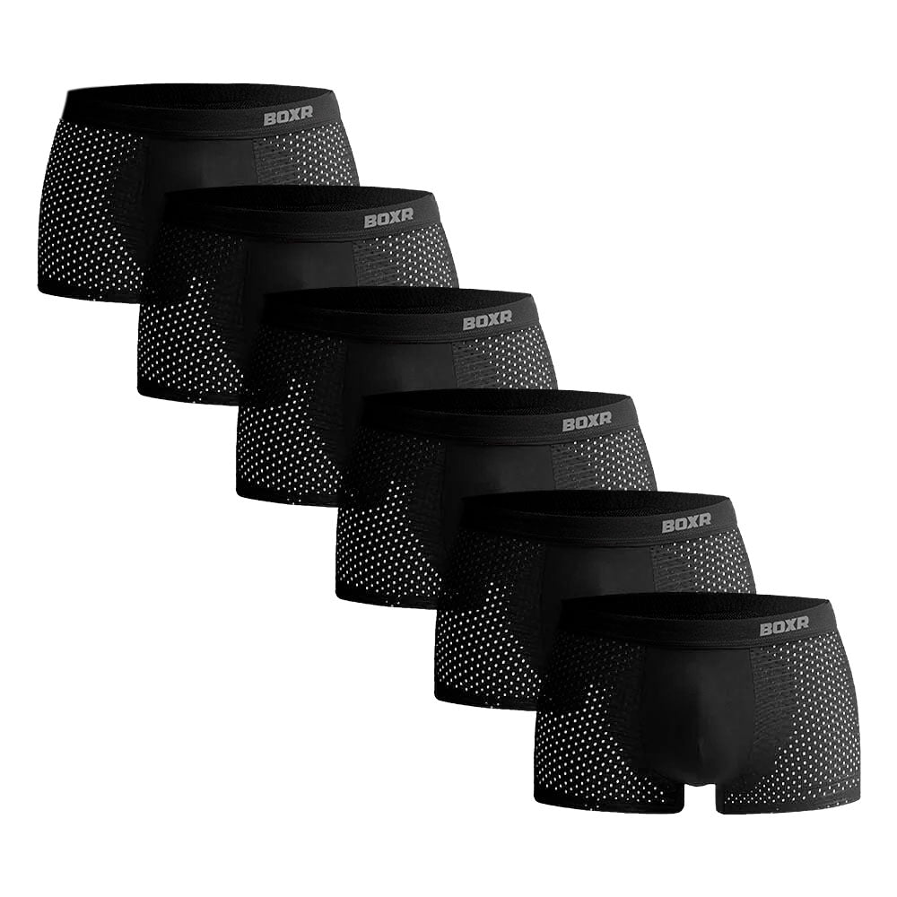 BOXR | Boxers en Bambou 2.0 - Lot de 6 - Noir