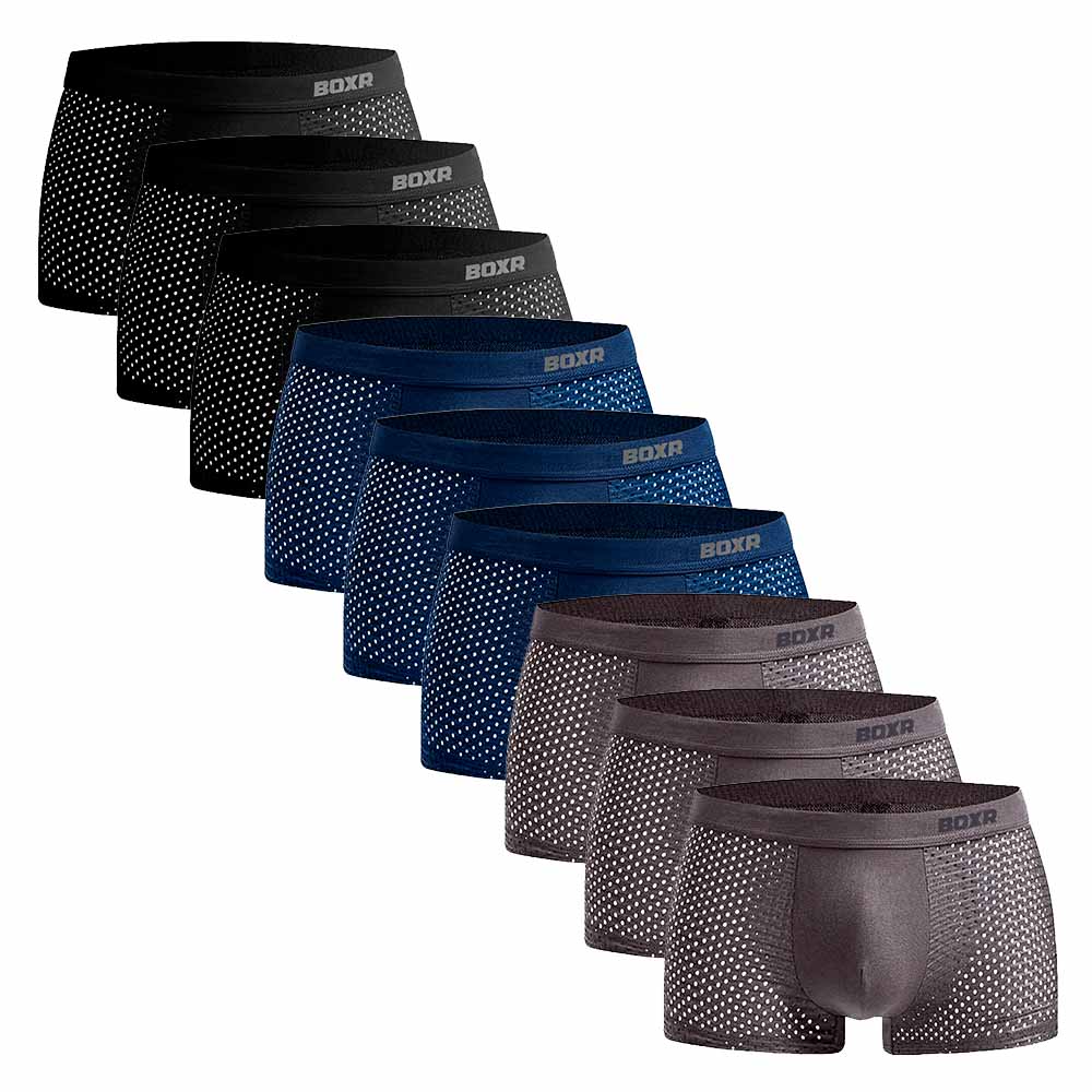 BOXR | Boxers en Bambou 2.0 - Lot de 9 - Classiques
