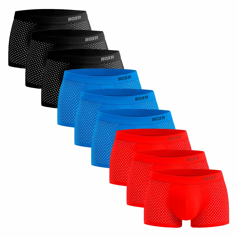 BOXR | Boxers en Bambou 2.0 - Lot de 9 - Frais
