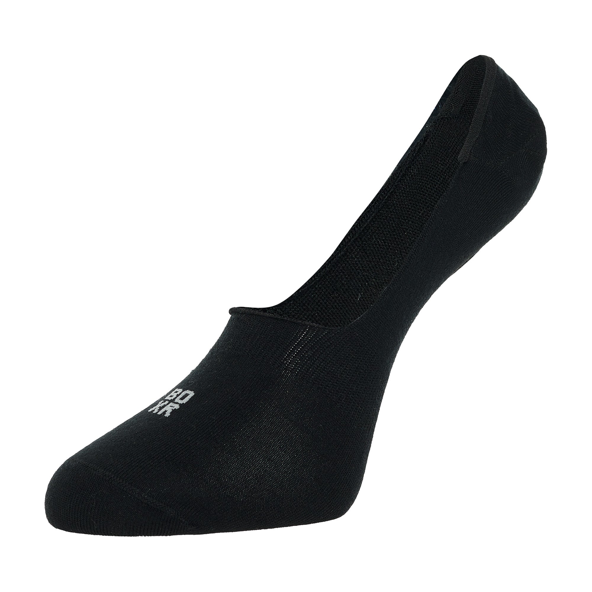 BOXR | Footies de cheville en bambou - Lot de 2 - Noir