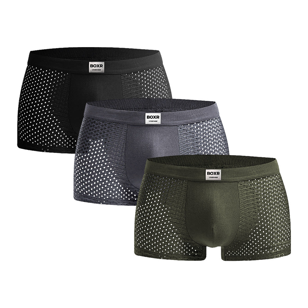 BOXR | Boxers en bambou - Lot de 3 - Air de la forêt