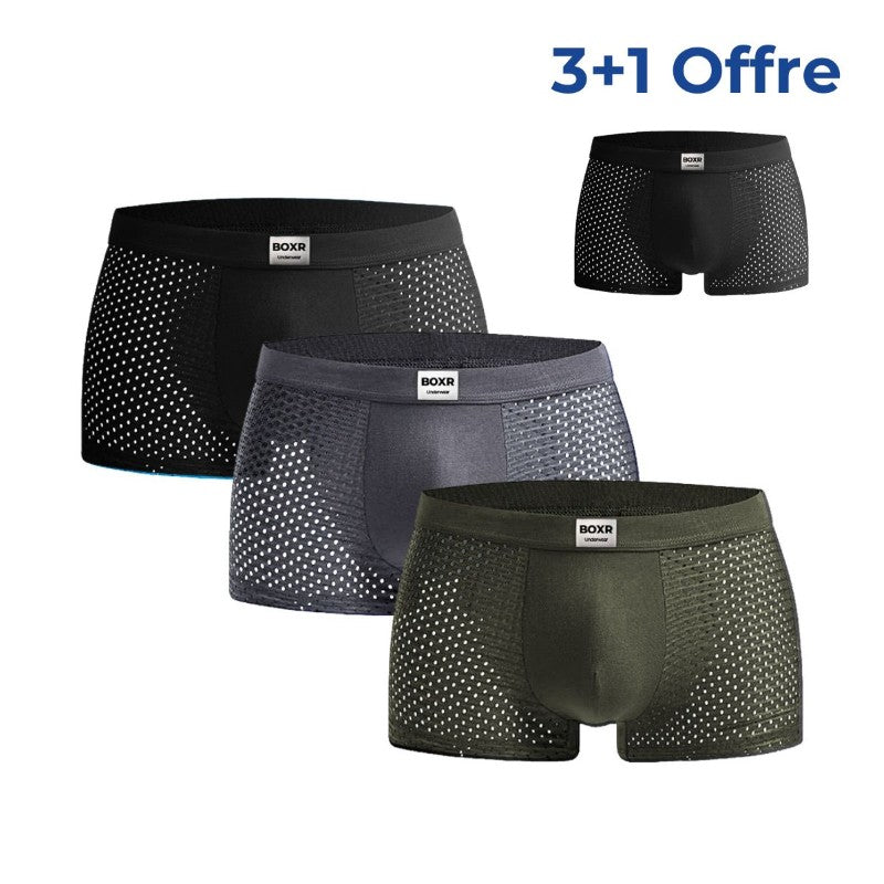 BOXR | Boxers en bambou 3+1 GRATUITS