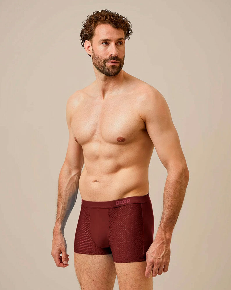BOXR | Boxers en Bambou 2.0 - Lot de 9 - Rouge