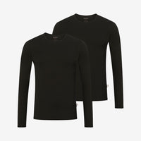 T-shirt de corps manches longues lot de 2