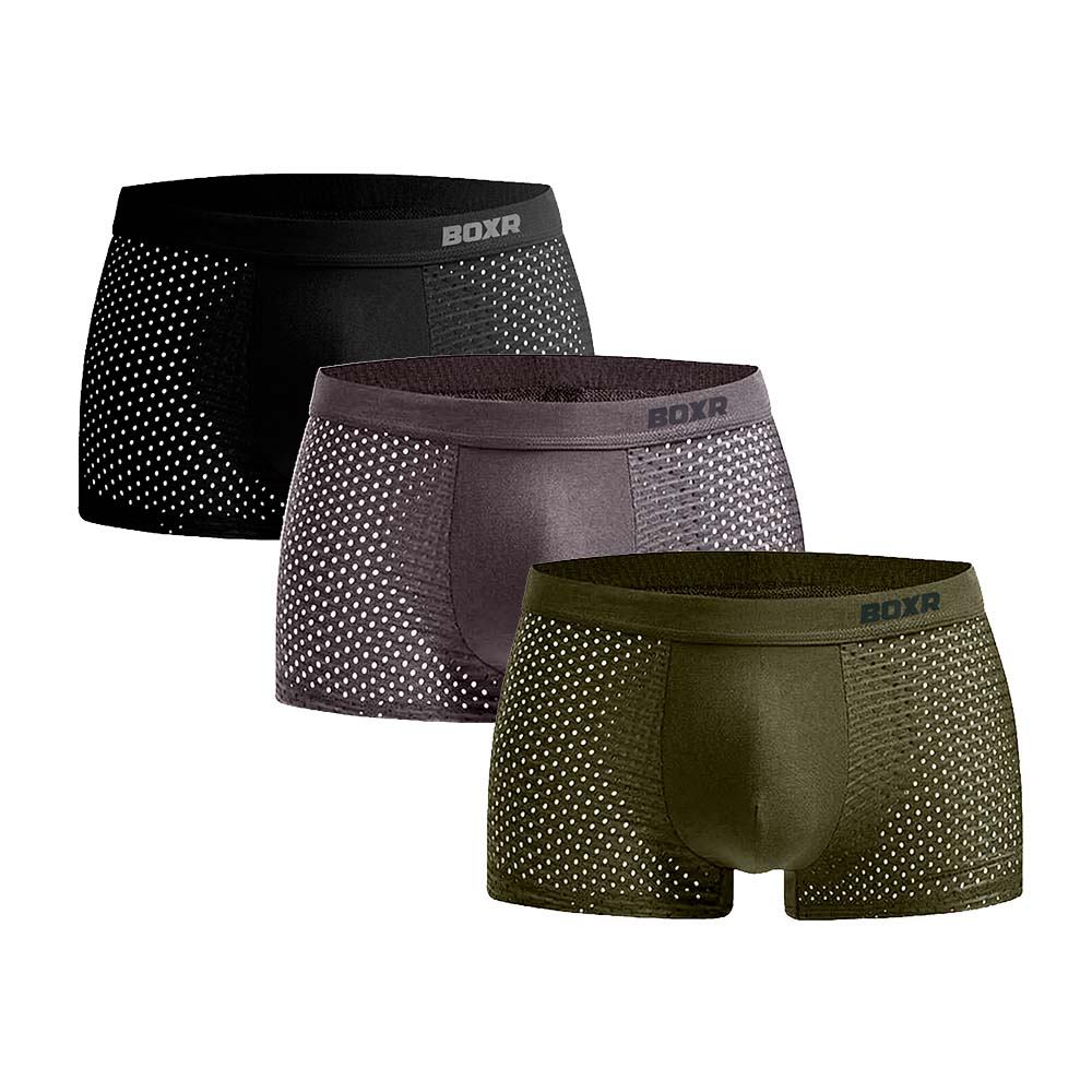 BOXR | Boxers en Bambou 2.0 - Lot de 3 - Air de la forêt