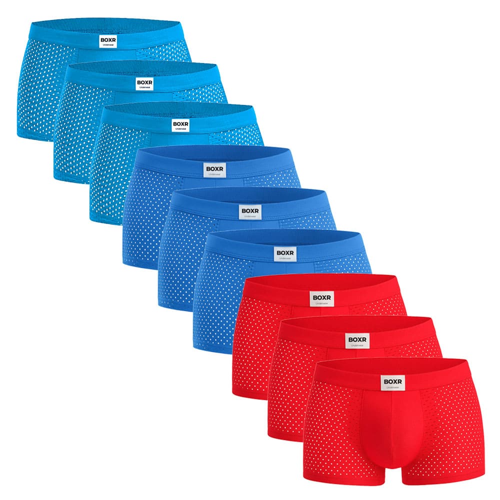 BOXR | Boxers en bambou - Lot de 9 - Édition Été