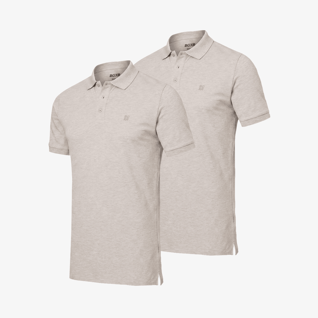 Polos en Bambou lot de 2