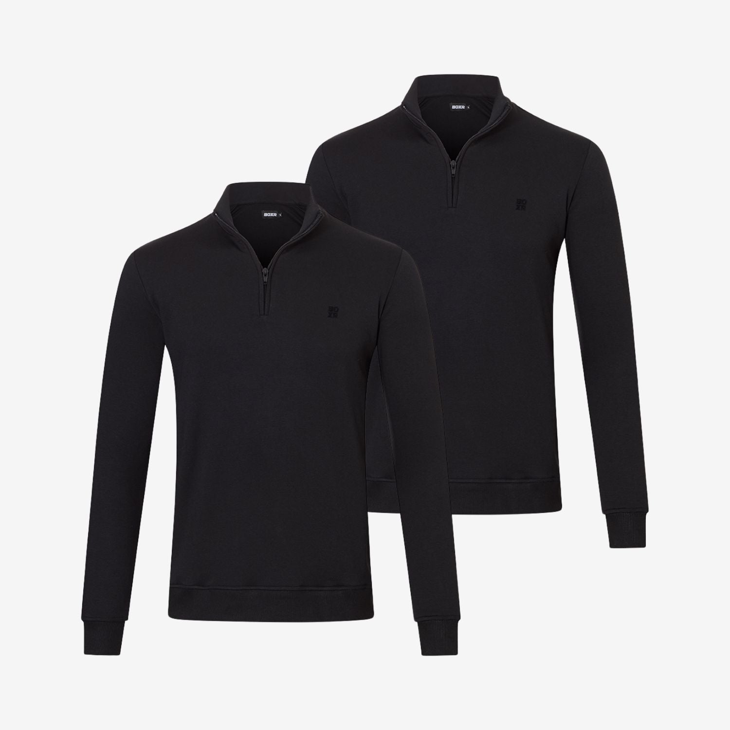 Pull Col Zippé en Bambou lot de 2