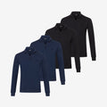 Pull Col Zippé en Bambou lot de 4