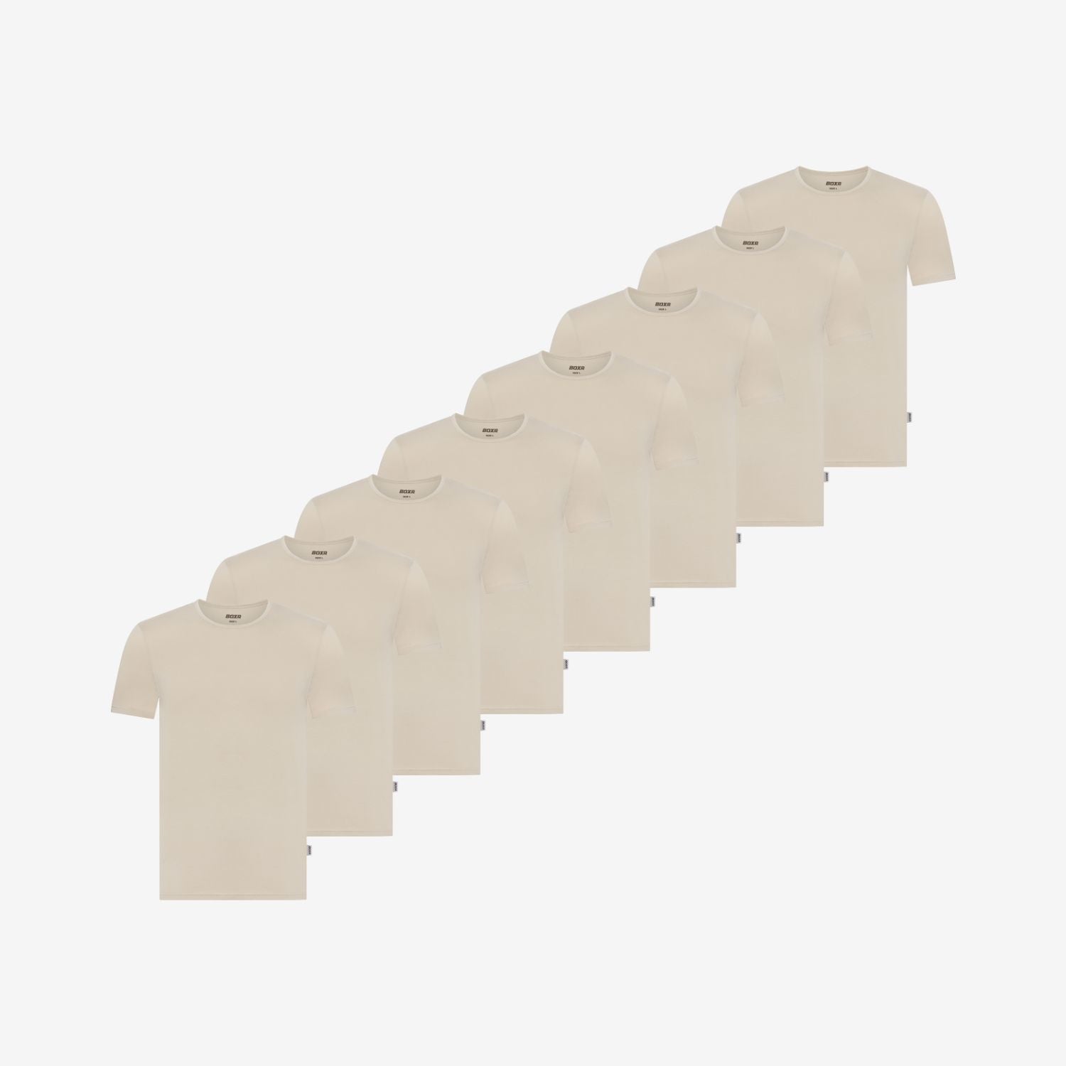 Maillots de corps en Bambou col rond lot de 8