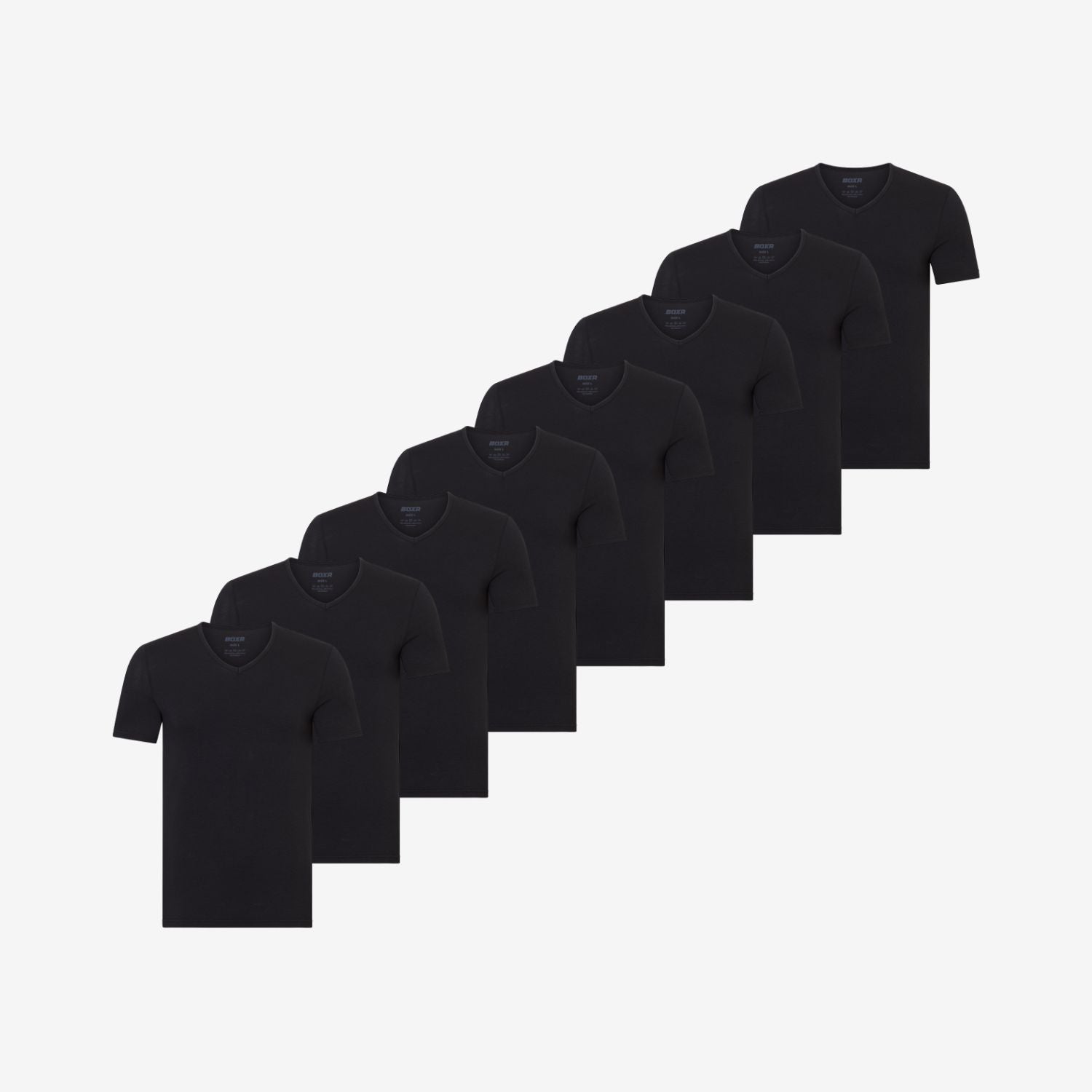 Maillot de corps en Bambou col en V lot de 8