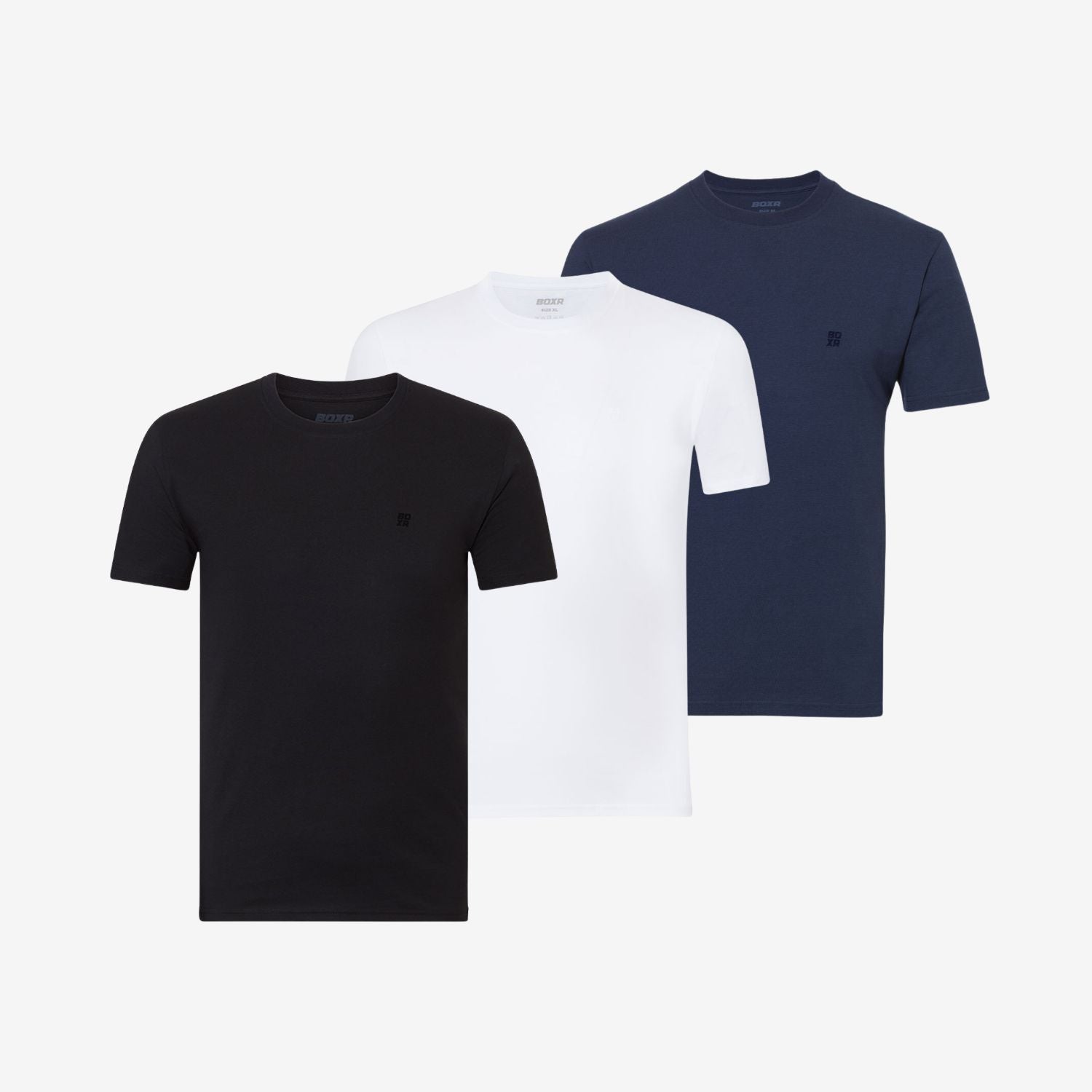 T-Shirts en Bambou Multicolor lot de 3
