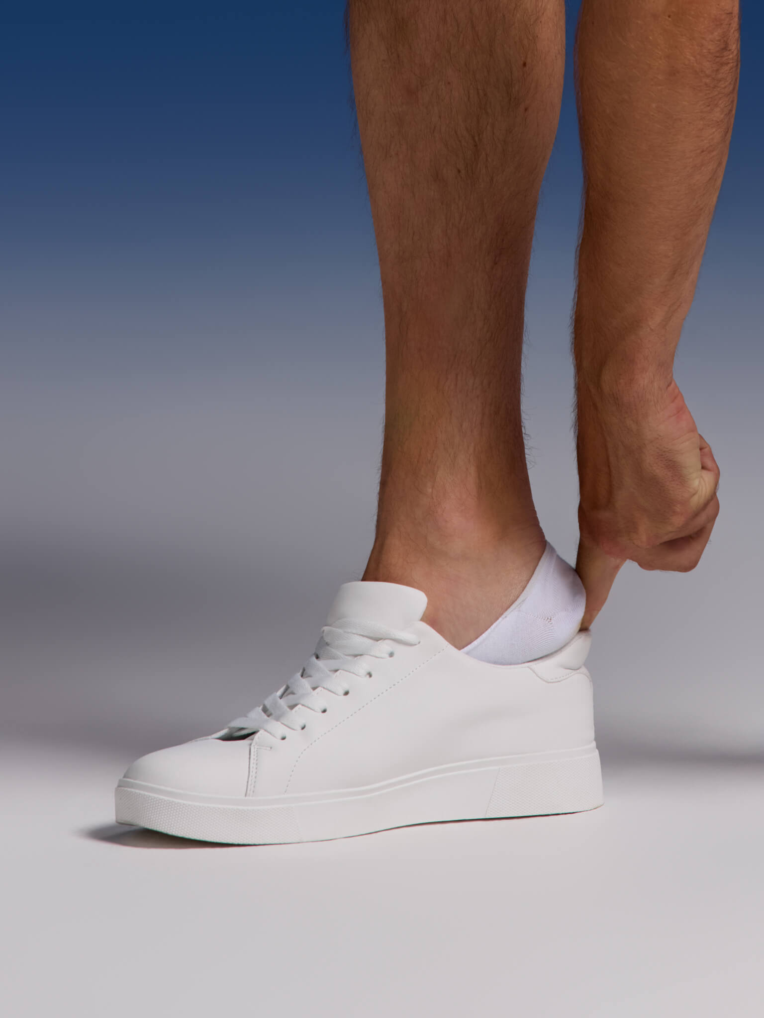 BOXR | Footies de cheville en bambou - Lot de 4 - Blanc