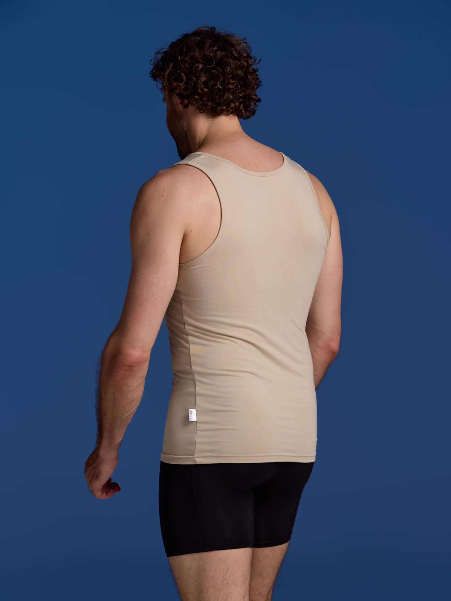 BOXR | Débardeur en Bambou - Lot de 4 - Kaki Beige